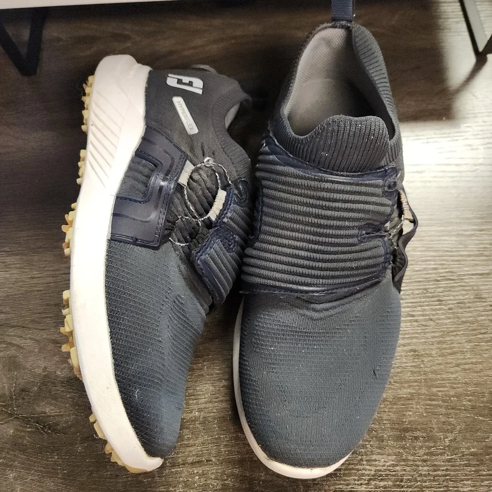 FootJoy HyperFlex Wrapid Golf Shoes Mens 8 XW BOA Spiked Performance Waterproof
